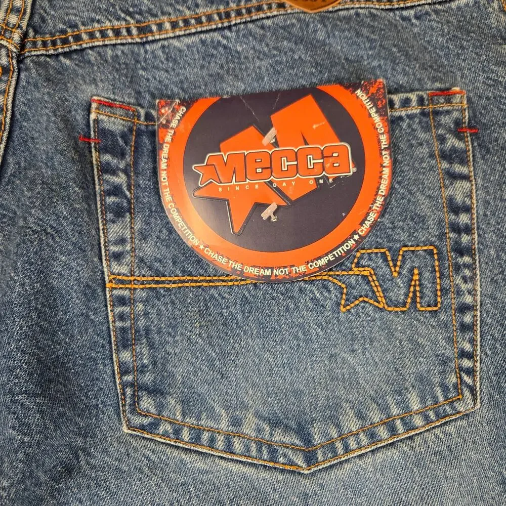 90s Vintage Mecca Medium Wash Regular Fit Bootcut Jeans Size 40 x 32